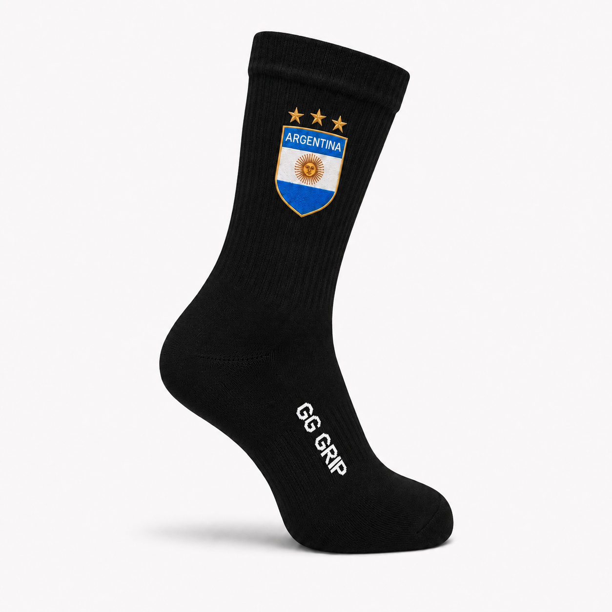 ARGENTINA PERFORMANCE SOCKS (BLACK)