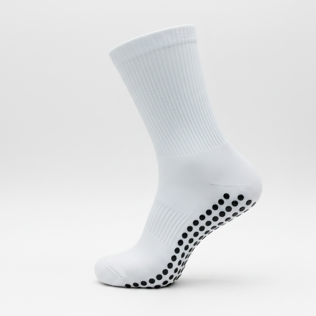 ALBANIA GRIP SOCKS (WHITE)