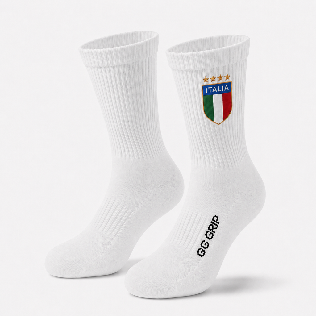 ITALIA PERFORMANCE SOCKS (WHITE)