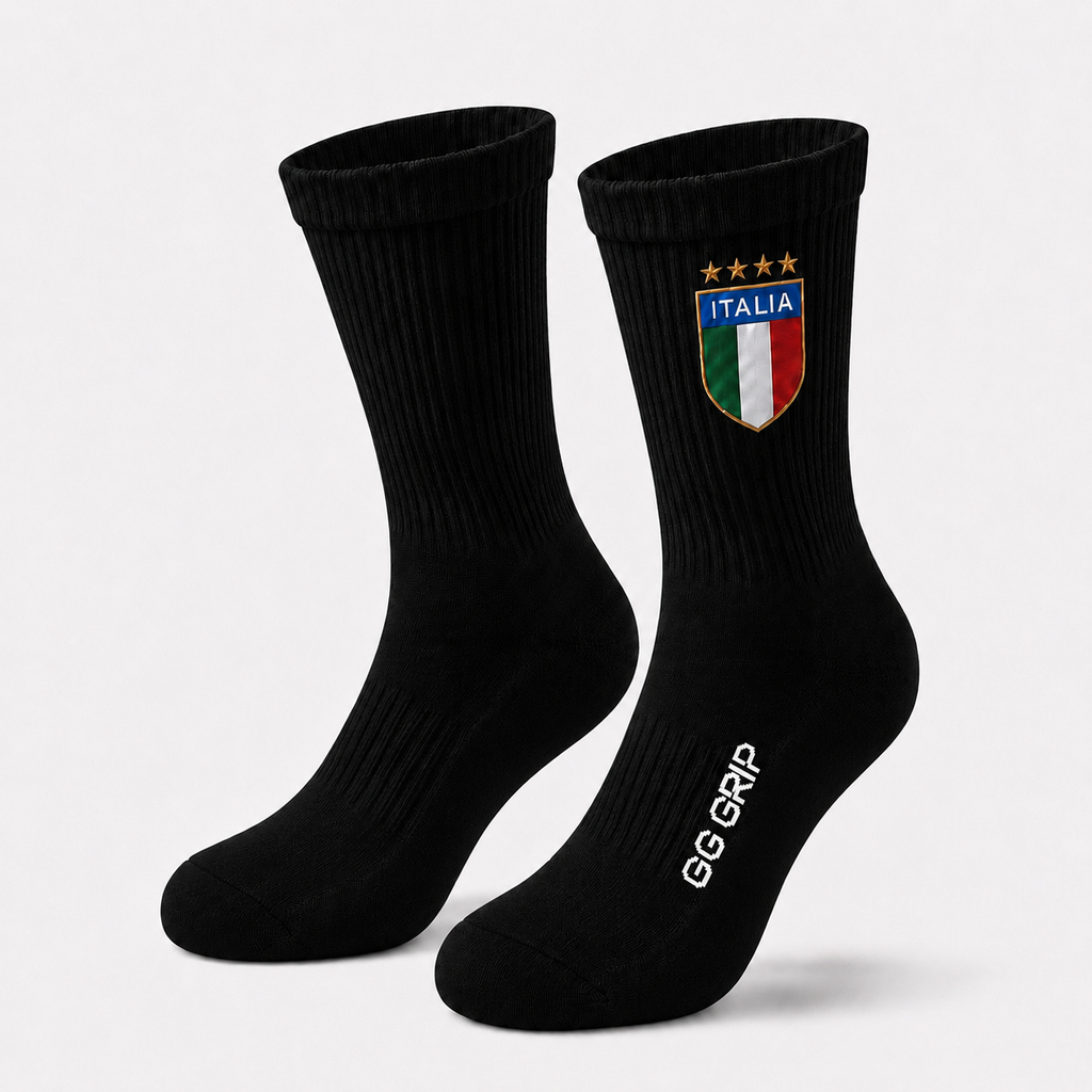 ITALIA PERFORMANCE SOCKS (BLACK)