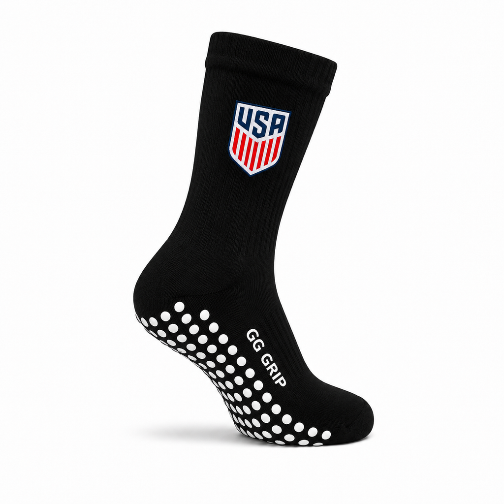USA GRIP SOCKS (BLACK)