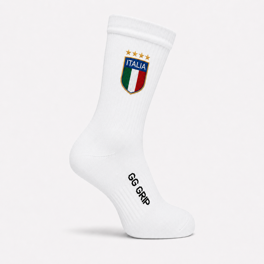 ITALIA PERFORMANCE SOCKS (WHITE)
