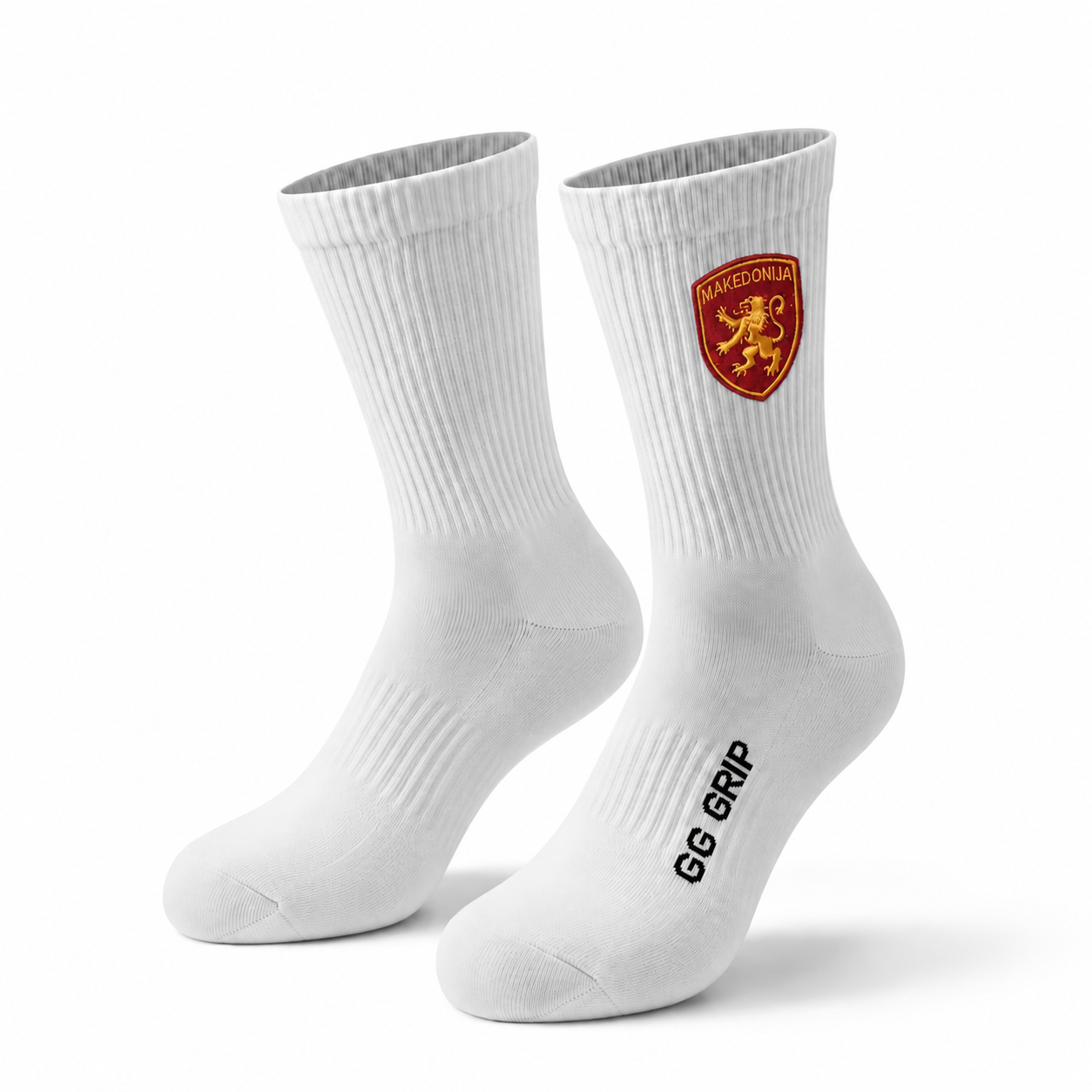 MAKEDONIJA PERFORMANCE SOCKS (WHITE)