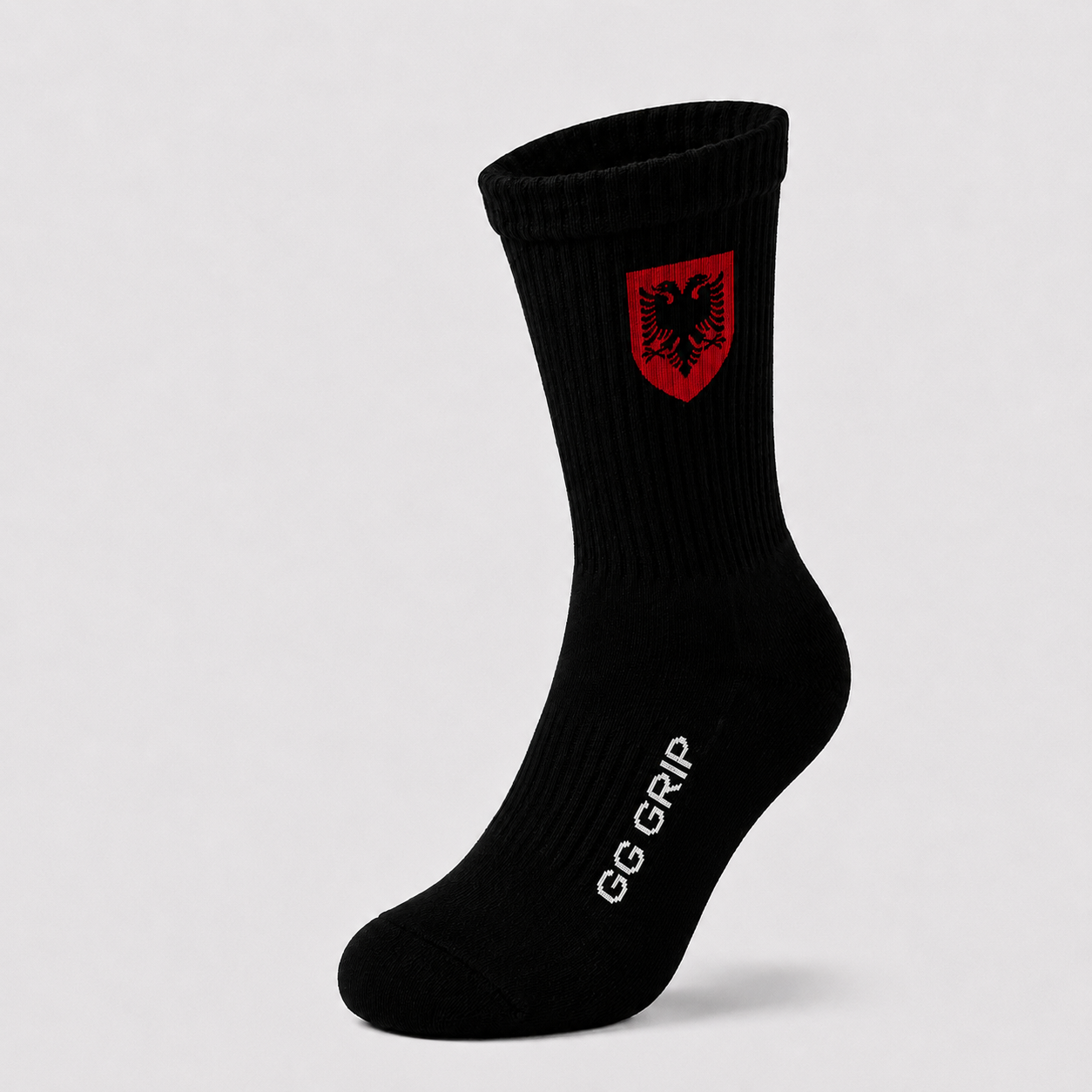ALBANIA PERFORMANCE SOCKS (BLACK)